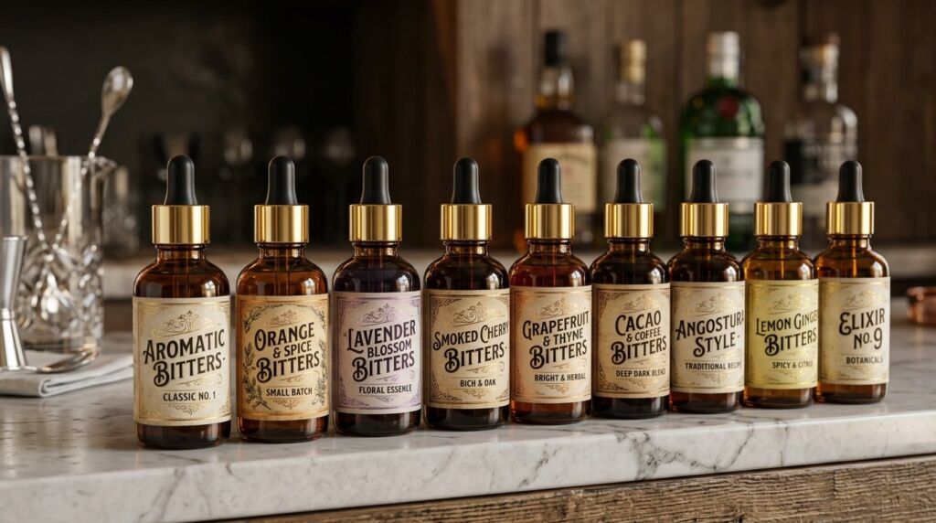 Image related to A macro 8k shot of small glass apothecary bottles d656ba50f4