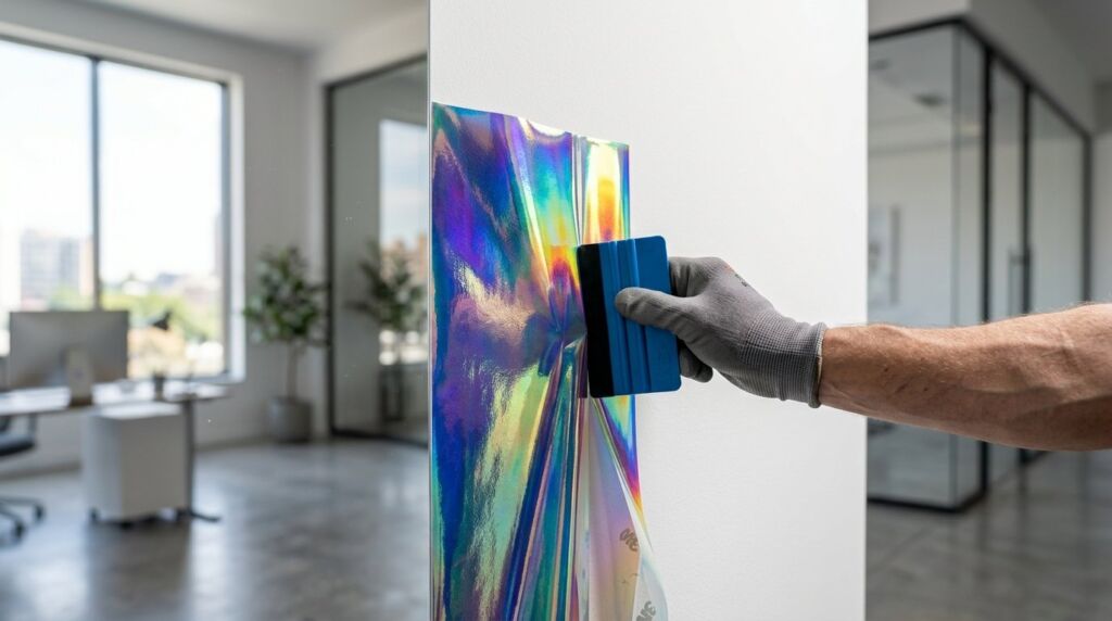 Image related to Hand applying dichroic 202603200036