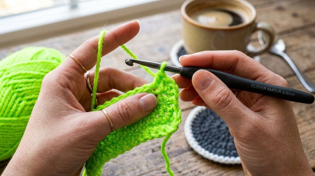 Close up of hands gesturing and working with a sophisticated digital interface screen.