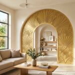 Geometric Fan Shapes in Home Design | Neo Deco Arches