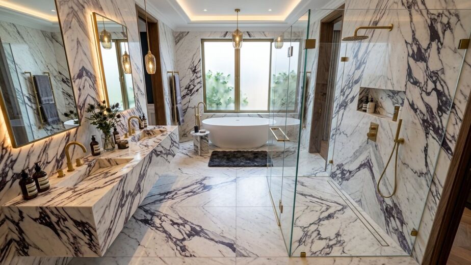 Image related to Luxury bathroom with marble walls 2ba4f6973c