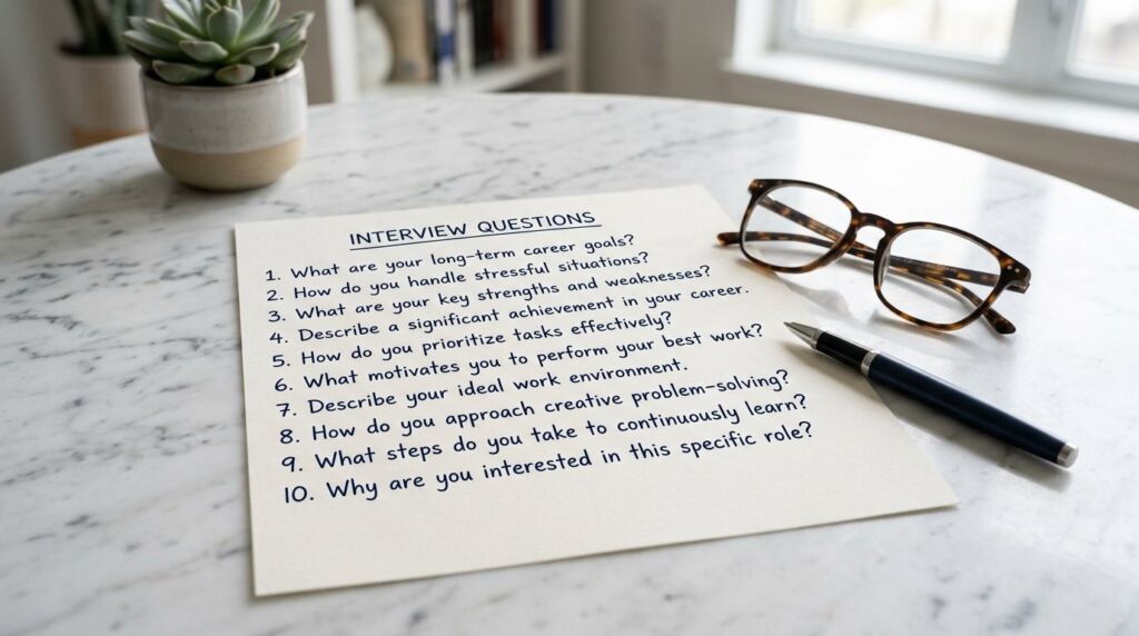 Image related to Questions on paper with glasses 27e421017d