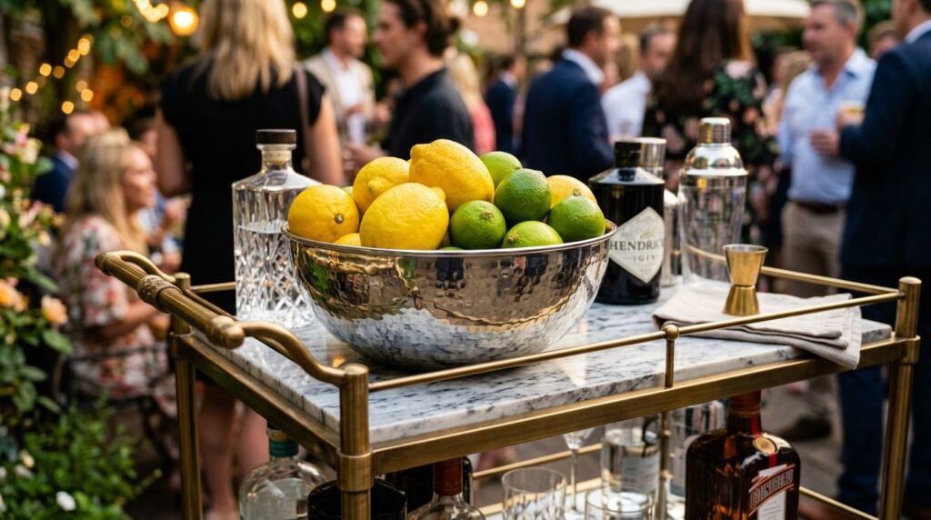 Image related to Silver bowl with lemons limes 4b3412389f